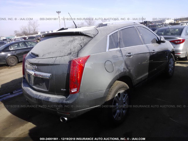 3GYFNAE33CS570618 - 2012 CADILLAC SRX LUXURY COLLECTION GRAY photo 4