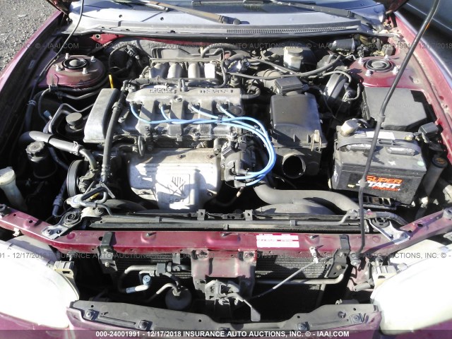 1YVGE31C9S5384208 - 1995 MAZDA MX-6 RS RED photo 10