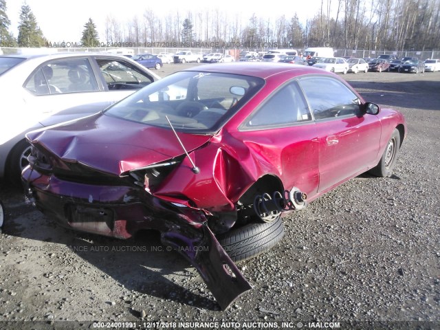 1YVGE31C9S5384208 - 1995 MAZDA MX-6 RS RED photo 4