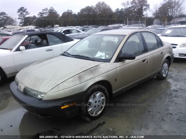 1G8ZH5281TZ185556 - 1996 SATURN SL1 GOLD photo 2