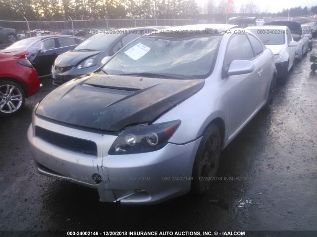 JTKDE167590278668 - 2009 TOYOTA SCION TC ვერცხლისფერი ფოტო 2