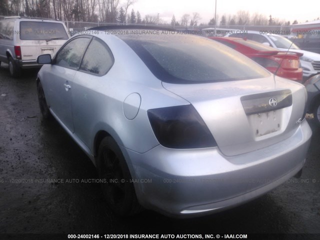 JTKDE167590278668 - 2009 TOYOTA SCION TC ვერცხლისფერი ფოტო 3