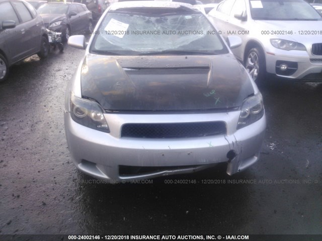 JTKDE167590278668 - 2009 TOYOTA SCION TC ვერცხლისფერი ფოტო 6