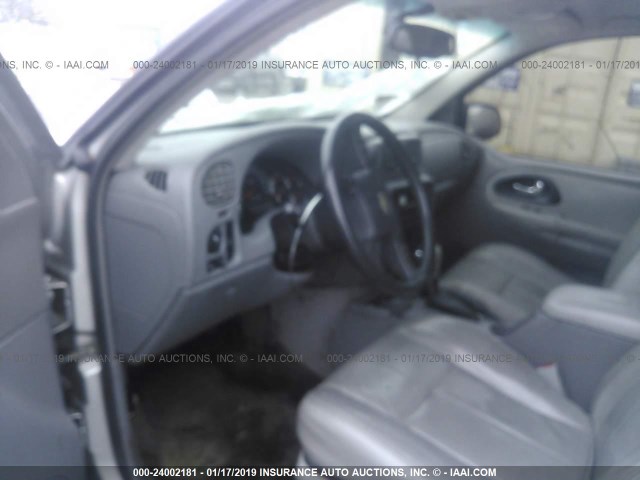 1GNDS13S952179074 - 2005 CHEVROLET TRAILBLAZER LS/LT GRAY photo 7