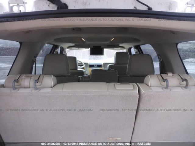 5LMFU28517LJ03472 - 2007 LINCOLN NAVIGATOR WHITE photo 8