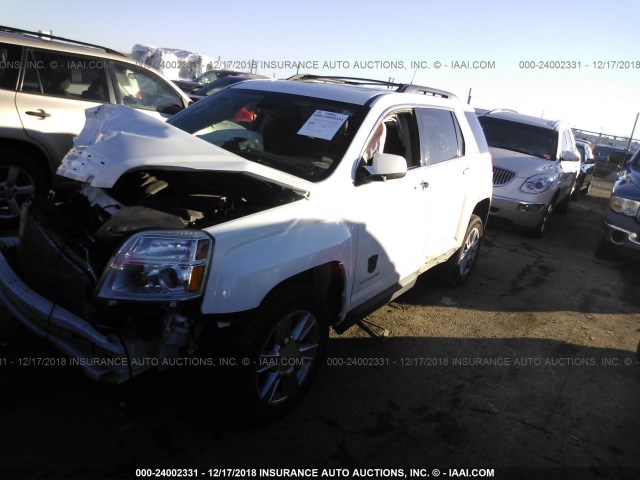 2GKFLTEK5C6269852 - 2012 GMC TERRAIN SLE WHITE photo 2