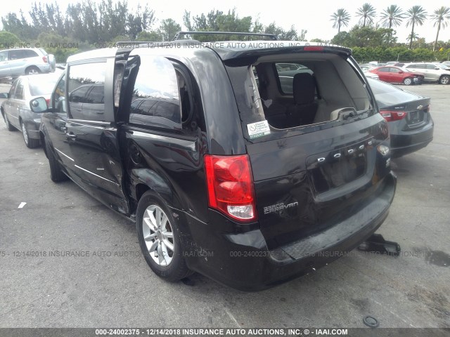 2C4RDGCG7ER155607 - 2014 DODGE GRAND CARAVAN SXT GRAY photo 6