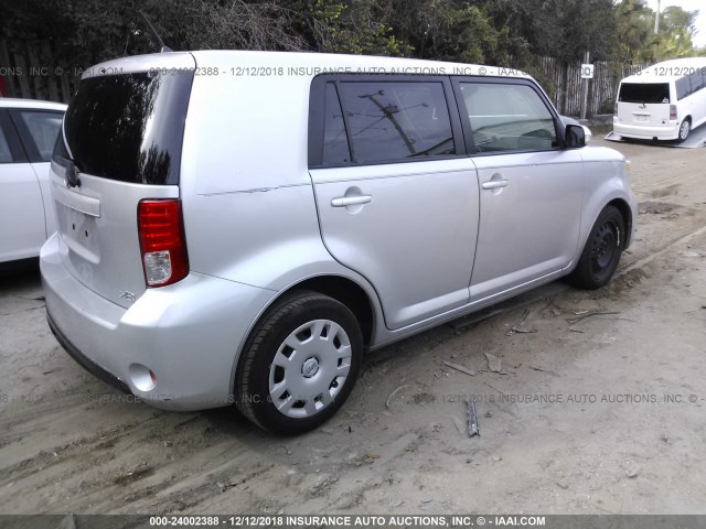 JTLZE4FE3FJ075110 - 2015 TOYOTA SCION XB Күміс фото 4