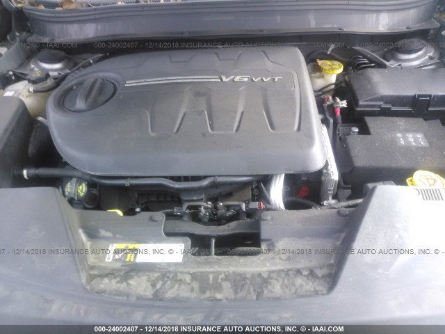 1C4PJMBS5GW169357 - 2016 JEEP CHEROKEE TRAILHAWK 银色 照片 10