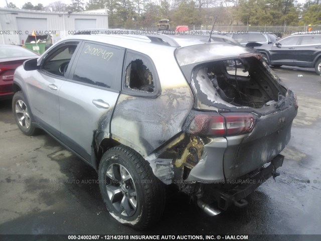 1C4PJMBS5GW169357 - 2016 JEEP CHEROKEE TRAILHAWK 银色 照片 3