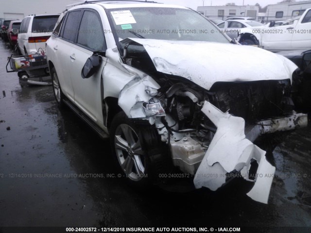 JTEES42A882028248 - 2008 TOYOTA HIGHLANDER LIMITED WHITE photo 1