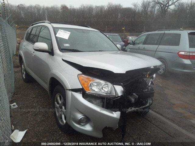 2T3DK4DV5BW039254 - 2011 TOYOTA RAV4 LIMITED SILVER photo 1