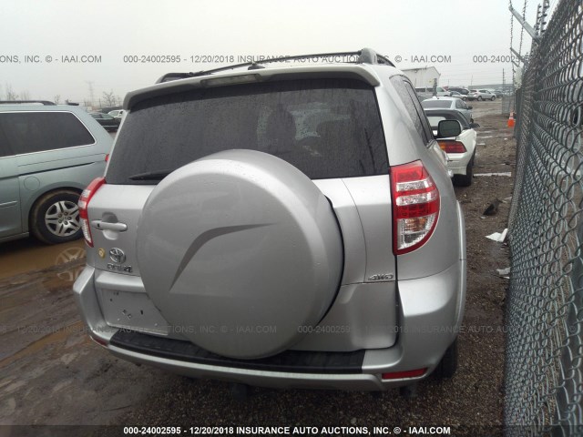 2T3DK4DV5BW039254 - 2011 TOYOTA RAV4 LIMITED SILVER photo 4