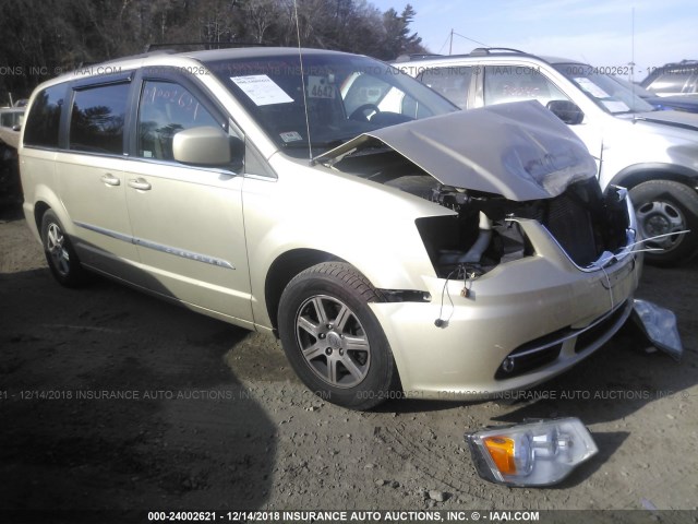 2A4RR5DG2BR649223 - 2011 CHRYSLER TOWN & COUNTRY TOURING GOLD photo 1