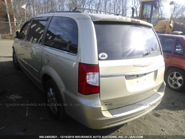 2A4RR5DG2BR649223 - 2011 CHRYSLER TOWN & COUNTRY TOURING GOLD photo 3