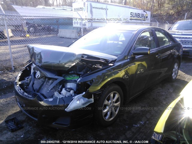 4T4BF3EK8BR113792 - 2011 TOYOTA CAMRY SE/LE/XLE 绿色 照片 2