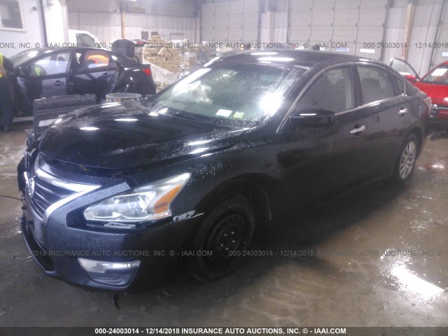 1N4AL3AP7DN501121 - 2013 NISSAN ALTIMA 2.5/S/SV/SL BLACK photo 2