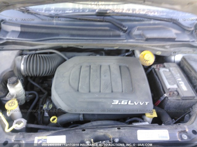 2C4RC1BG8FR644777 - 2015 CHRYSLER TOWN & COUNTRY TOURING Gümüş foto 10