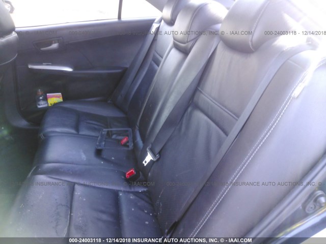 4T1BF1FK1EU447406 - 2014 TOYOTA CAMRY L/SE/LE/XLE 深蓝色 照片 8