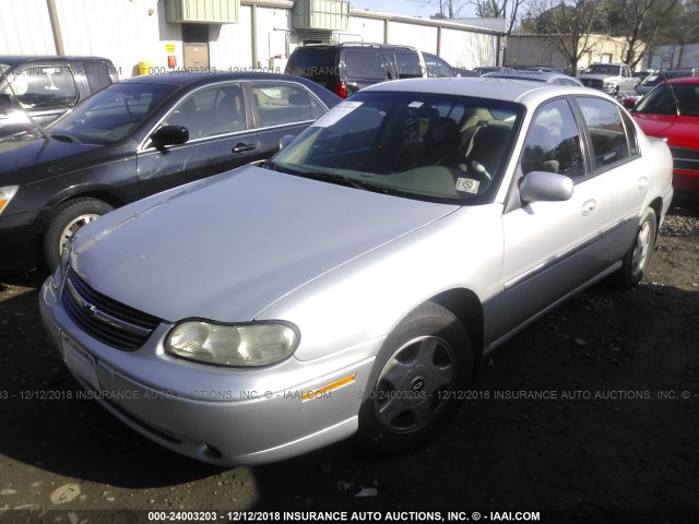 1G1NE52J716219569 - 2001 CHEVROLET MALIBU LS 银色 照片 2