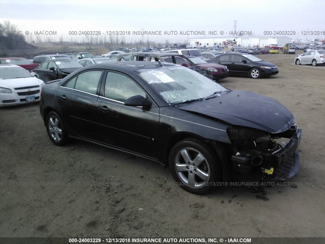 1G2ZH578464238528 - 2006 PONTIAC G6 GT BLACK photo 1