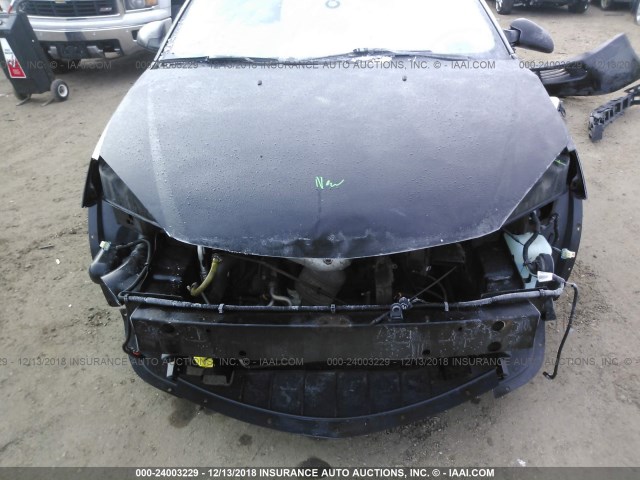 1G2ZH578464238528 - 2006 PONTIAC G6 GT BLACK photo 6