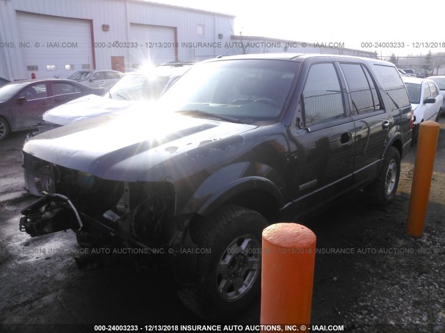 1FMFU19557LA33700 - 2007 FORD EXPEDITION LIMITED GRAY photo 2