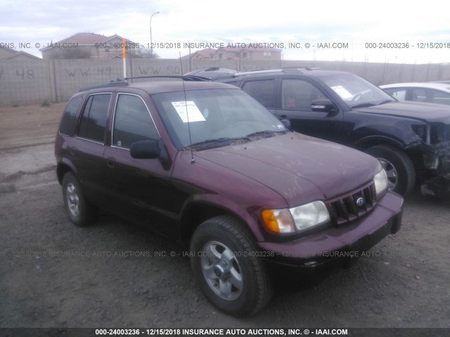 KNDJB723525110322 - 2002 KIA SPORTAGE BROWN photo 1