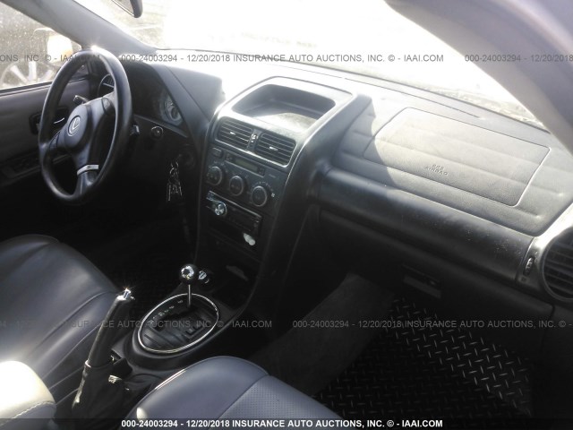 JTHBD192X30080000 - 2003 LEXUS IS 300 GRAY photo 5