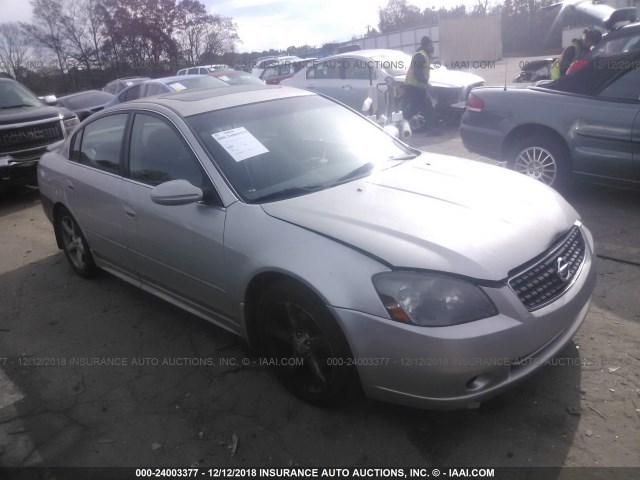 1N4BL11D35C389557 - 2005 NISSAN ALTIMA SE/SL/SE-R SILVER photo 1