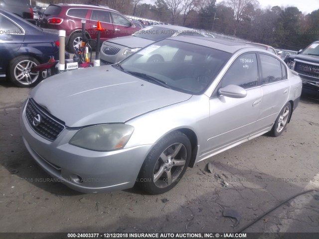 1N4BL11D35C389557 - 2005 NISSAN ALTIMA SE/SL/SE-R SILVER photo 2