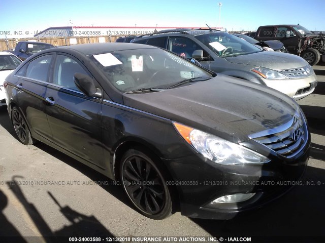 5NPEC4AC2CH422131 - 2012 HYUNDAI SONATA SE/LIMITED BLACK photo 1