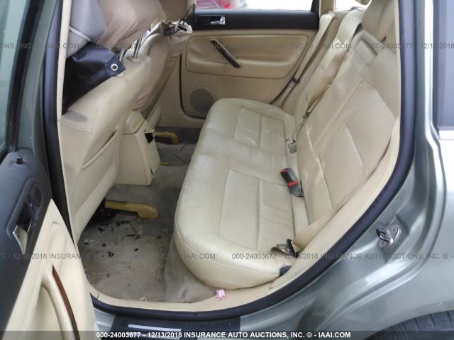 WVWRH63B24P096226 - 2004 VOLKSWAGEN PASSAT GLX 绿色 照片 8