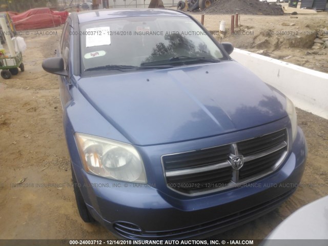 1B3HB48C67D218497 - 2007 DODGE CALIBER SXT BLUE photo 6