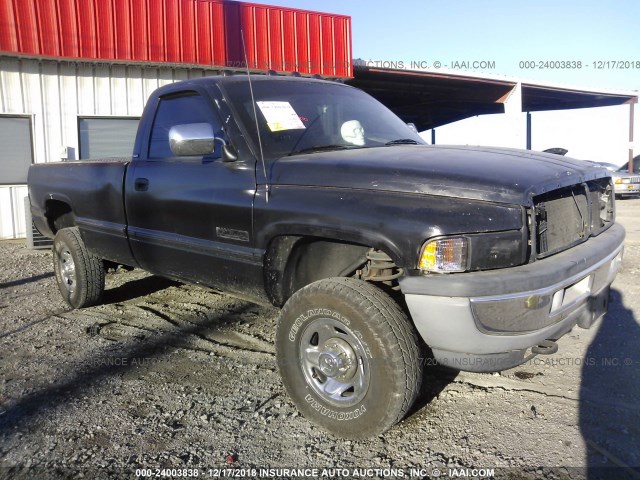 1B7KF26D7VJ584993 - 1997 DODGE RAM 2500 BLACK photo 1