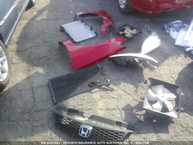 1HGEM21144L018049 - 2004 HONDA CIVIC DX VP RED photo 6