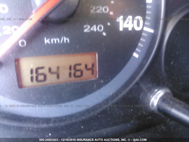 1HGEM21144L018049 - 2004 HONDA CIVIC DX VP RED photo 7