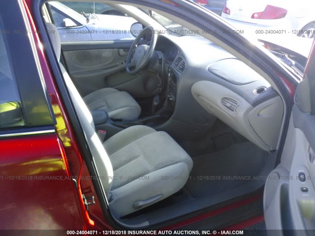 1G3NL52F83C144684 - 2003 OLDSMOBILE ALERO GL RED photo 5