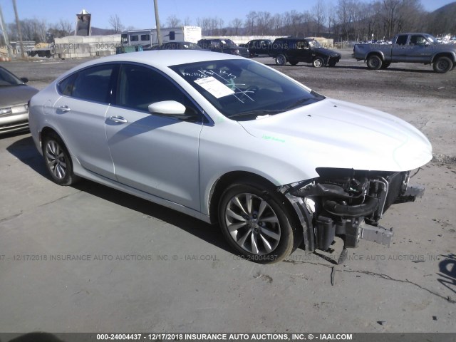 1C3CCCCB5FN680027 - 2015 CHRYSLER 200 C WHITE photo 1