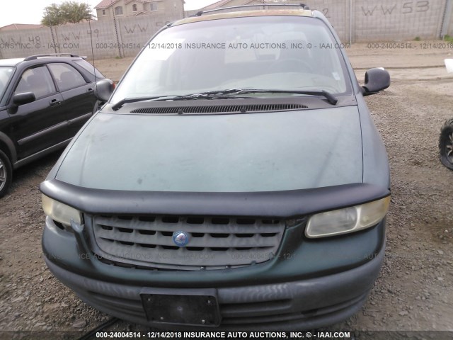 2P4FP2539VR294270 - 1997 PLYMOUTH VOYAGER GREEN photo 6