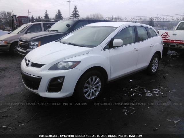 JM3ER2W5XA0329419 - 2010 MAZDA CX-7 WHITE photo 2