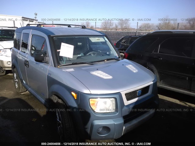 5J6YH286X6L025148 - 2006 HONDA ELEMENT EX GRAY photo 1