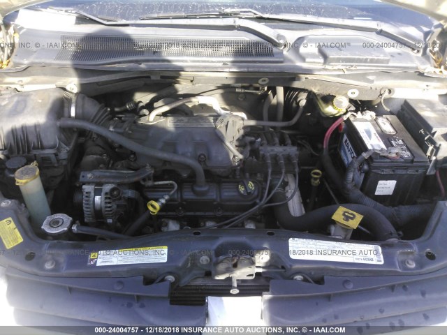 2D8HN44E89R585299 - 2009 DODGE GRAND CARAVAN SE WHITE photo 10