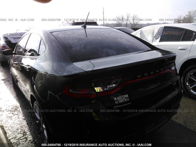 1C3CDFBA7DD312832 - 2013 DODGE DART SXT BLACK photo 3