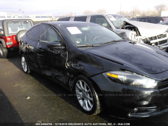 1C3CDFBA7DD312832 - 2013 DODGE DART SXT BLACK photo 6