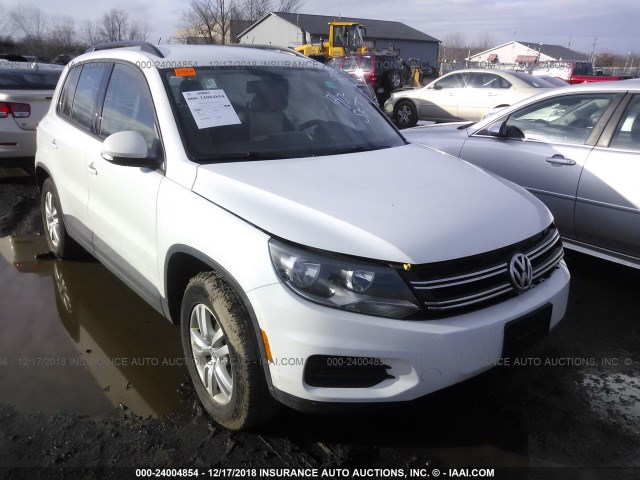 WVGBV7AX5HK038477 - 2017 VOLKSWAGEN TIGUAN S/LIMITED WHITE photo 1