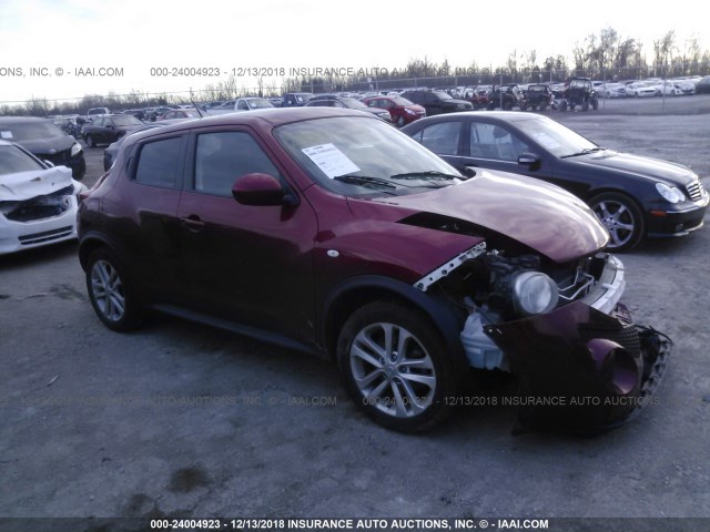 JN8AF5MV4DT209983 - 2013 NISSAN JUKE S/SV/SL RED photo 1