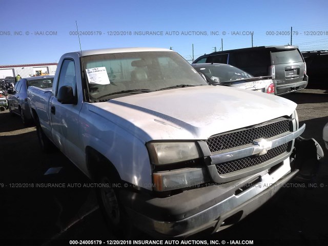 1GCEC14X03Z322941 - 2003 CHEVROLET SILVERADO C1500 WHITE photo 1