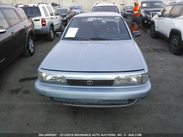4T1SV21E9MU352469 - 1991 TOYOTA CAMRY DLX 蓝色 照片 6