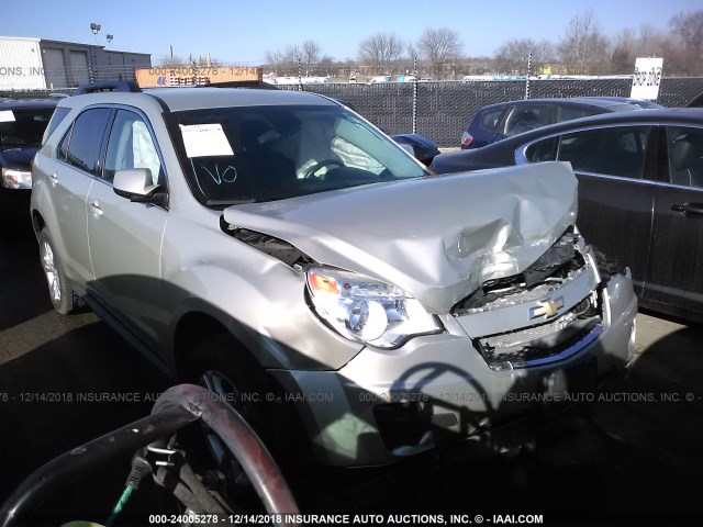 2GNALDEK1D6336953 - 2013 CHEVROLET EQUINOX LT TAN photo 1